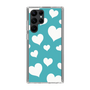 スリムプロテクションケース［ Dot Hearts - Blue ］