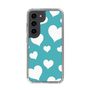 スリムプロテクションケース［ Dot Hearts - Blue ］