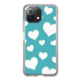 スリムプロテクションケース［ Dot Hearts - Blue ］