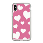 スリムプロテクションケース［ Dot Hearts - Pink ］