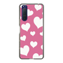スリムプロテクションケース［ Dot Hearts - Pink ］