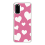 スリムプロテクションケース［ Dot Hearts - Pink ］