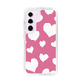 スリムプロテクションケース［ Dot Hearts - Pink ］