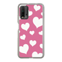 スリムプロテクションケース［ Dot Hearts - Pink ］