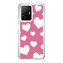 スリムプロテクションケース［ Dot Hearts - Pink ］