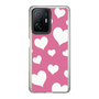 スリムプロテクションケース［ Dot Hearts - Pink ］