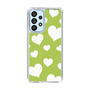 スリムプロテクションケース［ Dot Hearts - Green ］