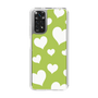 スリムプロテクションケース［ Dot Hearts - Green ］