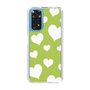 スリムプロテクションケース［ Dot Hearts - Green ］