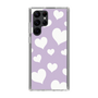 スリムプロテクションケース［ Dot Hearts - Purple ］