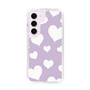 スリムプロテクションケース［ Dot Hearts - Purple ］