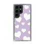 スリムプロテクションケース［ Dot Hearts - Purple ］