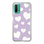 スリムプロテクションケース［ Dot Hearts - Purple ］