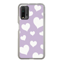 スリムプロテクションケース［ Dot Hearts - Purple ］
