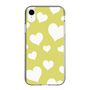 スリムプロテクションケース［ Dot Hearts - Yellow ］