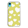 スリムプロテクションケース［ Dot Hearts - Yellow ］