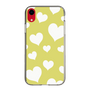 スリムプロテクションケース［ Dot Hearts - Yellow ］