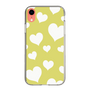 スリムプロテクションケース［ Dot Hearts - Yellow ］