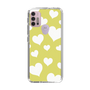 スリムプロテクションケース［ Dot Hearts - Yellow ］