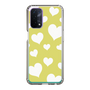 スリムプロテクションケース［ Dot Hearts - Yellow ］