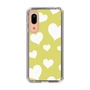 スリムプロテクションケース［ Dot Hearts - Yellow ］