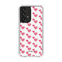 スリムプロテクションケース［ Stripe Hearts - Pink ］