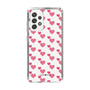 スリムプロテクションケース［ Stripe Hearts - Pink ］