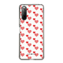 スリムプロテクションケース［ Stripe Hearts - Red ］