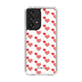 スリムプロテクションケース［ Stripe Hearts - Red ］