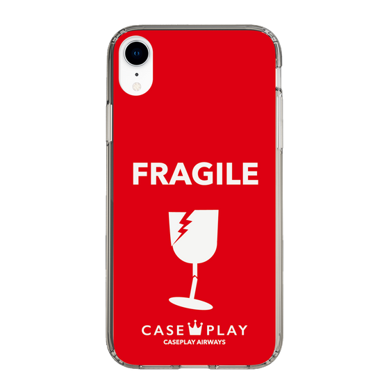 スリムプロテクションケース［ FRAGILE - Red ］