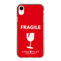 スリムプロテクションケース［ FRAGILE - Red ］