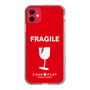 スリムプロテクションケース［ FRAGILE - Red ］