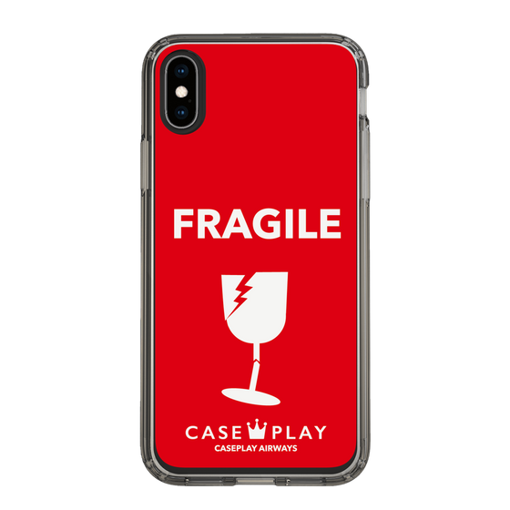 スリムプロテクションケース［ FRAGILE - Red ］