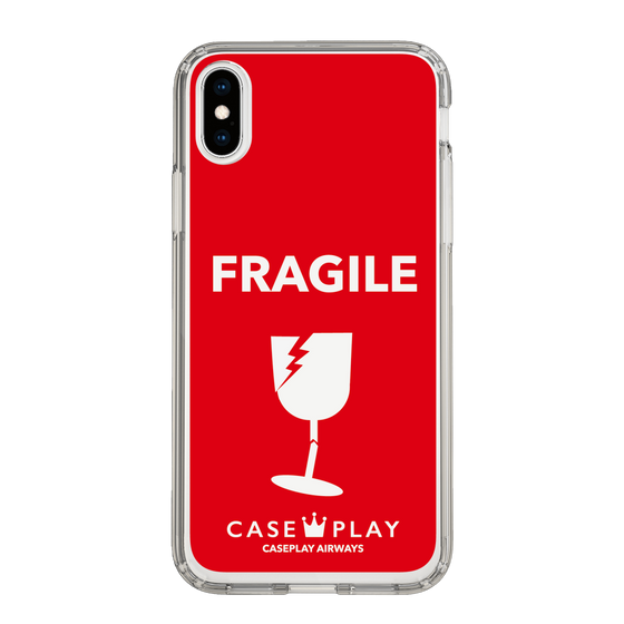 スリムプロテクションケース［ FRAGILE - Red ］