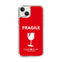 スリムプロテクションケース［ FRAGILE - Red ］