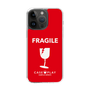 スリムプロテクションケース［ FRAGILE - Red ］