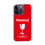 スリムプロテクションケース［ FRAGILE - Red ］