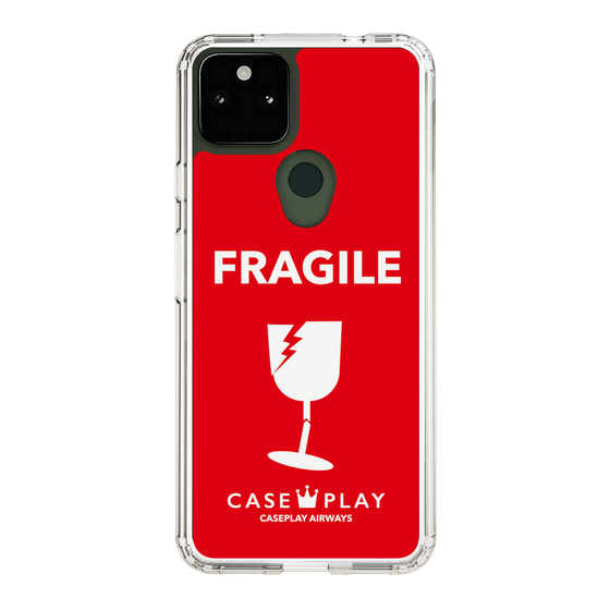 スリムプロテクションケース［ FRAGILE - Red ］