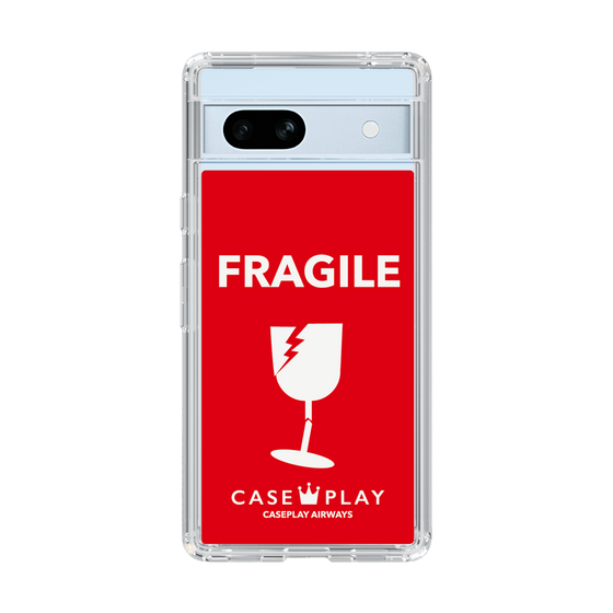 スリムプロテクションケース［ FRAGILE - Red ］