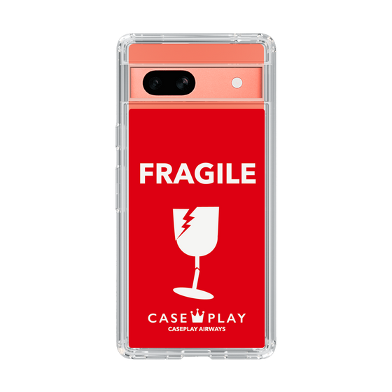 スリムプロテクションケース［ FRAGILE - Red ］