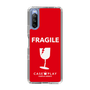 スリムプロテクションケース［ FRAGILE - Red ］