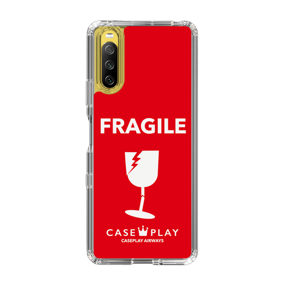 スリムプロテクションケース［ FRAGILE - Red ］