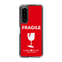 スリムプロテクションケース［ FRAGILE - Red ］