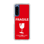 スリムプロテクションケース［ FRAGILE - Red ］