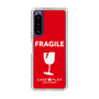 スリムプロテクションケース［ FRAGILE - Red ］