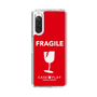 スリムプロテクションケース［ FRAGILE - Red ］