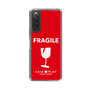 スリムプロテクションケース［ FRAGILE - Red ］