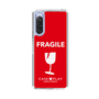 スリムプロテクションケース［ FRAGILE - Red ］