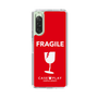 スリムプロテクションケース［ FRAGILE - Red ］