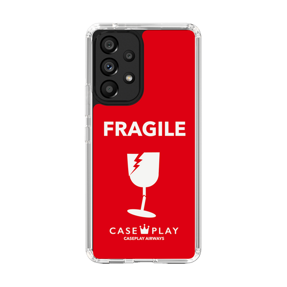 スリムプロテクションケース［ FRAGILE - Red ］